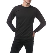 Pro Club Men’s Heavyweight Cotton Long Sleeve Crew Neck T-Shirt