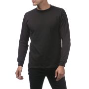 Pro Club Men’s Heavyweight Cotton Long Sleeve Crew Neck T-Shirt