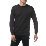 Pro Club Men’s Heavyweight Cotton Long Sleeve Crew Neck T-Shirt