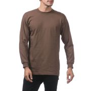 Pro Club Men’s Heavyweight Cotton Long Sleeve Crew Neck T-Shirt