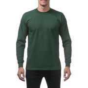 Pro Club Men’s Heavyweight Cotton Long Sleeve Crew Neck T-Shirt