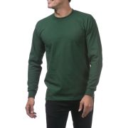 Pro Club Men’s Heavyweight Cotton Long Sleeve Crew Neck T-Shirt