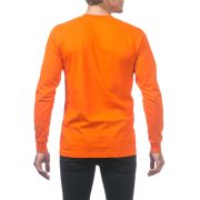 Pro Club Men’s Heavyweight Cotton Long Sleeve Crew Neck T-Shirt