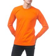 Pro Club Men’s Heavyweight Cotton Long Sleeve Crew Neck T-Shirt