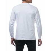 Pro Club Men’s Heavyweight Cotton Long Sleeve Crew Neck T-Shirt