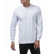 Pro Club Men’s Heavyweight Cotton Long Sleeve Crew Neck T-Shirt