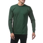 Pro Club Men’s Heavyweight Cotton Long Sleeve Crew Neck T-Shirt