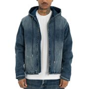 Pro Club Men’s Heavyweight Denim Zip-Up Jacket