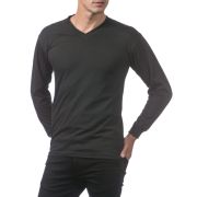 Pro Club Men’s Comfort Long Sleeve V-Neck Tee – Discontinued