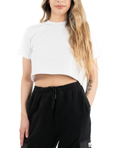 Pro Club Women’s Heavyweight Short Sleeve Crop Top