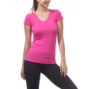 Pro Club Women’s Short Sleeve V-Neck Tee