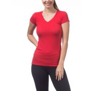 Pro Club Women’s Short Sleeve V-Neck Tee